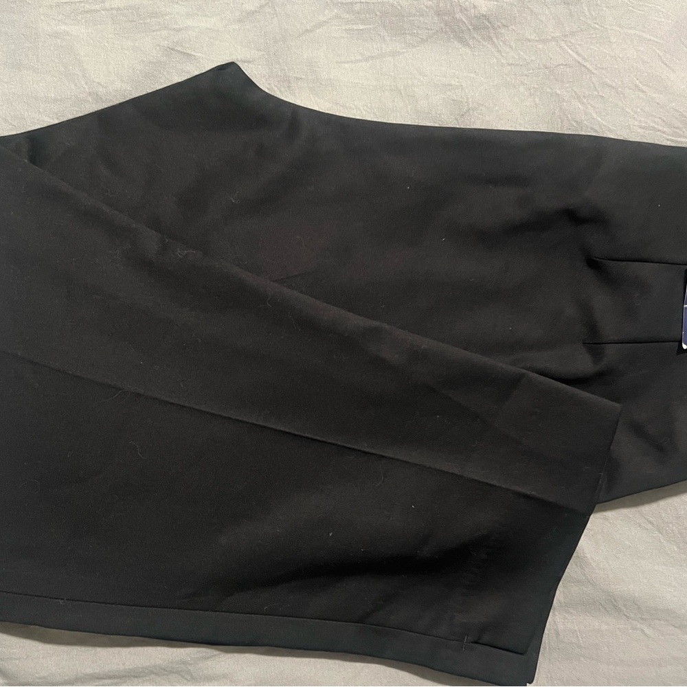 NWT Chaps Black business casual capris